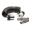 SpacePole ClickSafe Dual Lock спиральный кабель 1,5 м Photo 5