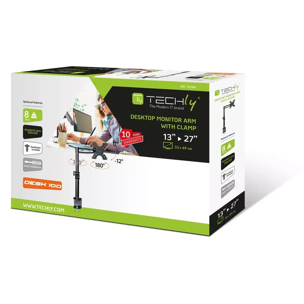 Desk Stand Techly ICA-LCD 501BK Photo 2