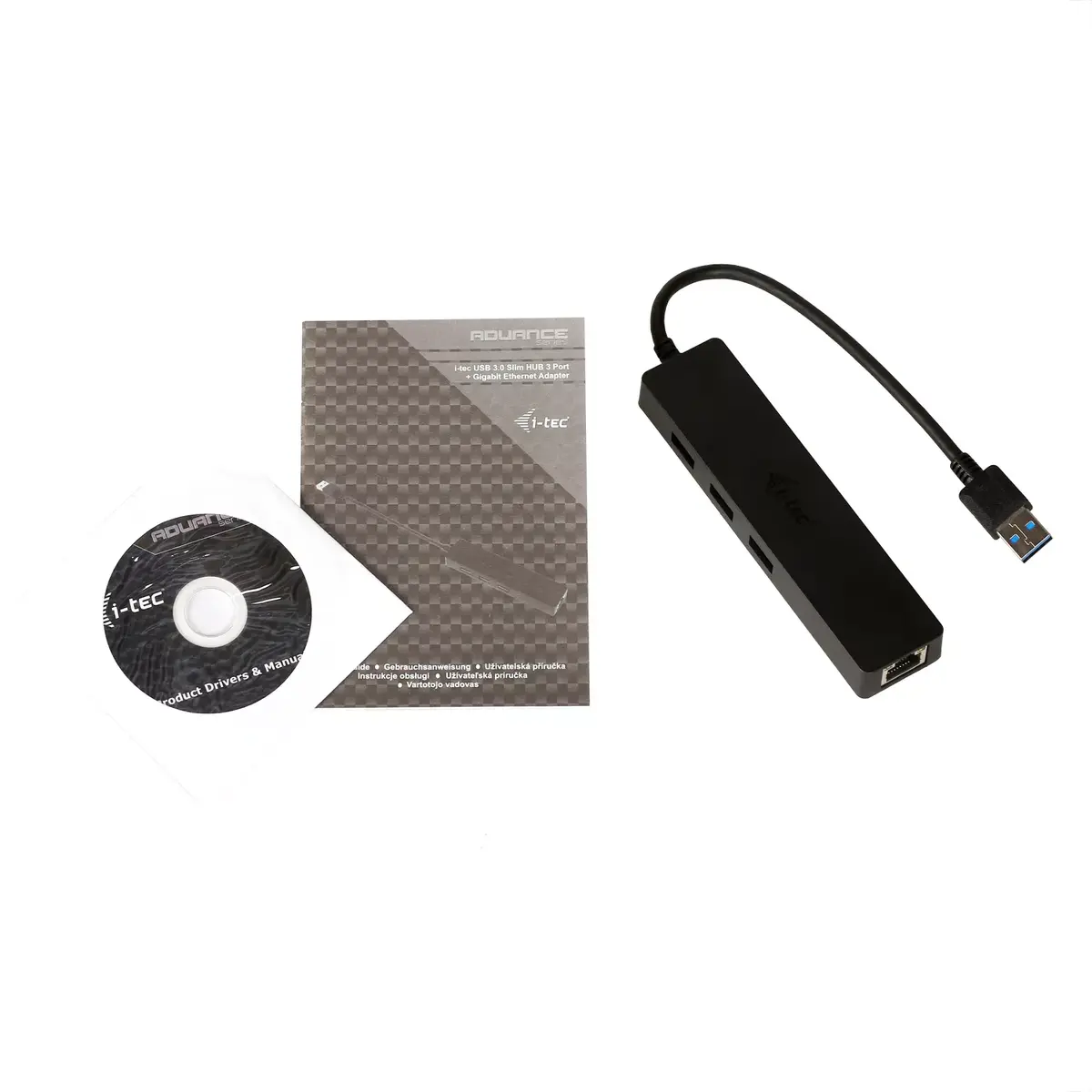 USB хаб i-tec Advance USB 3.0 Slim HUB 3 Port Photo 7