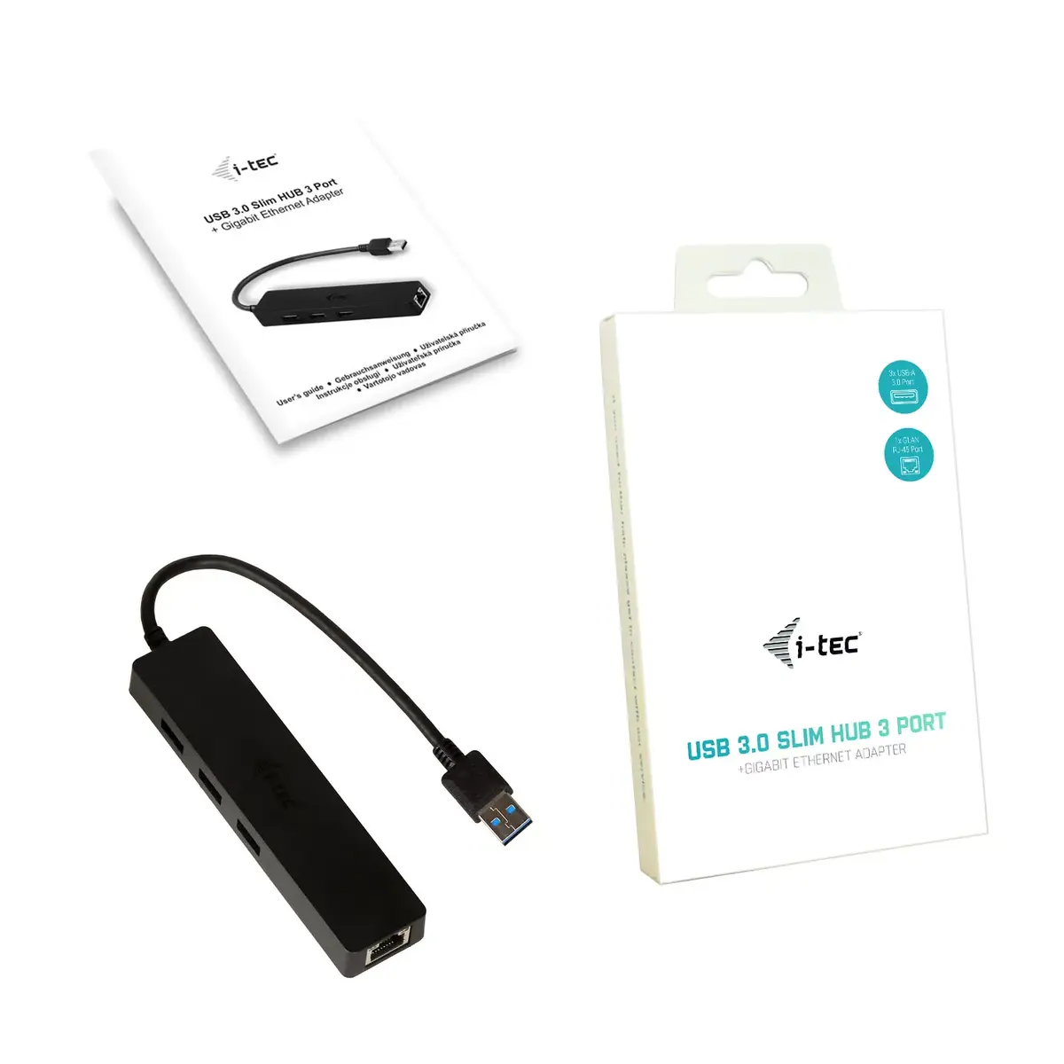 USB хаб i-tec Advance USB 3.0 Slim HUB 3 Port Photo 9