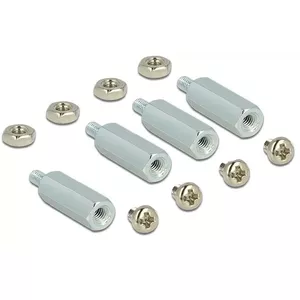 Mounting Kit DeLOCK 18214 Silver Stainless Steel