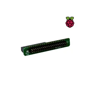 Interface adapter plate S.USV Olmatic for Raspberry Pi models A and B — green
