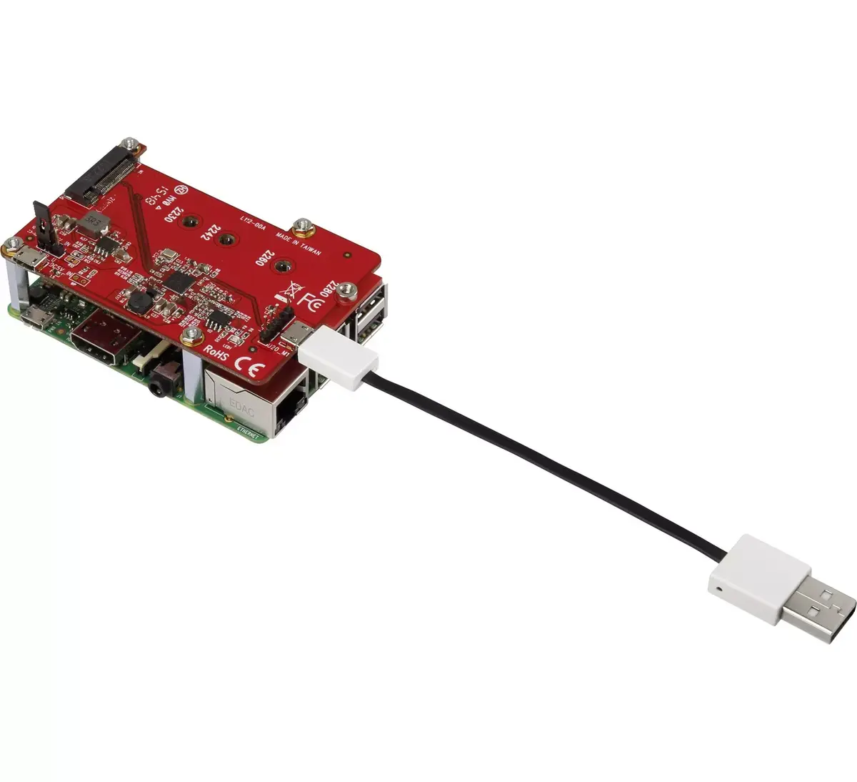 Расширительная плата Renkforce M.2 SATA SSD Photo 4