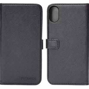 Чехол Flip Nevox ORDO для iPhone X/XS 14.7 см Черный Серый