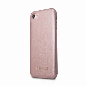 Защитный TPU чехол для Apple iPhone 7/8/SE 2020 — GUESS Rose Gold IriDescent