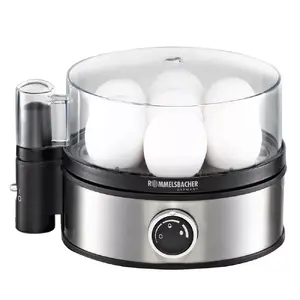 Egg cooker Rommelsbacher ER 400 7 egg(s) 400 W Black Stainless steel