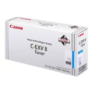 Тонер-картридж Canon C-EXV8 Original, Cyan, ресурс 25 000 страниц