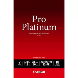 Foto papīrs Canon PT-101 Pro Platinum A3 Plus 10 loksnes
