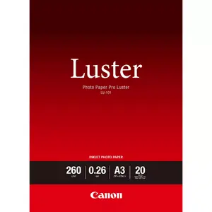 Photo Paper, Canon, LU-101 Luster Photo Paper Pro A3 - 20 Sheets
