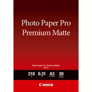 Photo Paper Canon PM-101 Premium Matte A3 20 Sheets