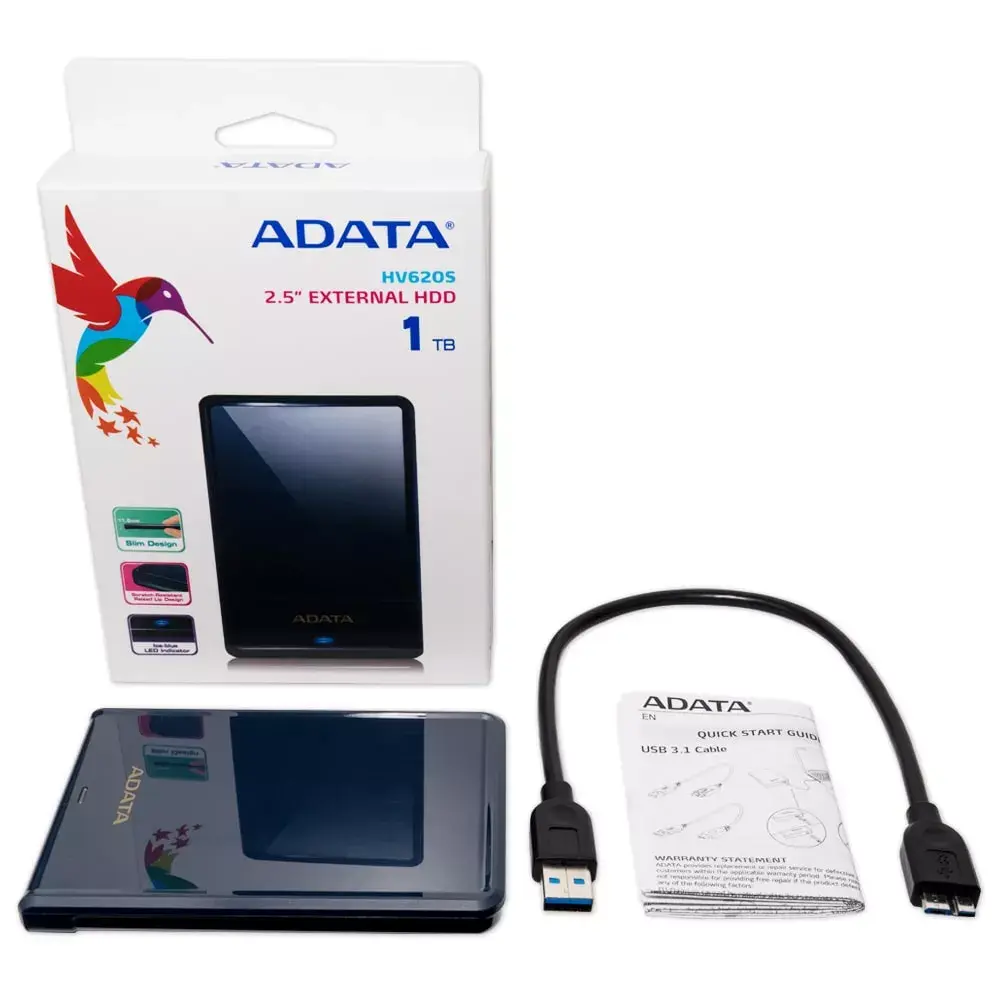 External Hard Drive ADATA 1TB HV620S Photo 3