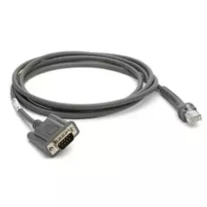 Серийный кабель Zebra CBA-R08-S07ZBR серый 2.1336 м