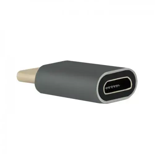 Переходник QOLTEC 50478 USB Type C — micro USB Photo 2