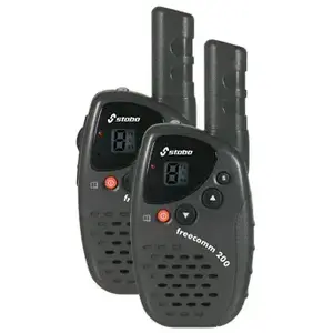 Stabo freecomm 200 two-way radio 8 channels Black
