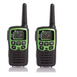 Midland XT30 two-way radio 16 channels 446.00625 – 446.09375 Black, Green