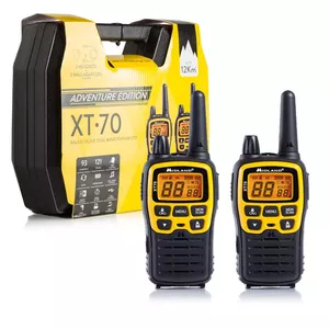 Midland XT70 Adventure рация 93 канала 433.075 - 446.09375 MHz Черный, Желтый