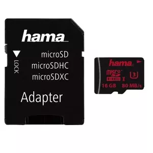 Hama 00123977 карта памяти 16 GB MicroSDHC UHS Класс 3