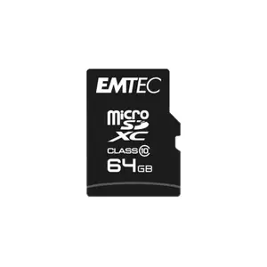 Emtec Micro SDHC ECMSDM64GXC10CG 64 GB MicroSDHC Klases 10