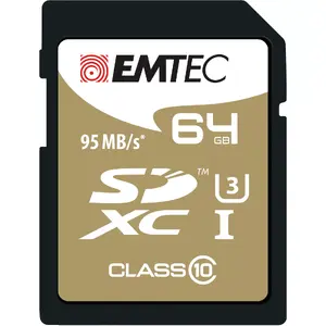 Memory Card Emtec 64GB SDXC Class 10 ECMSD64GXC10SP