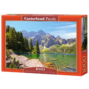 Пазл Castorland Morskie Oko, озеро Татры, Польша — 1000 элементов, ширина 680 мм