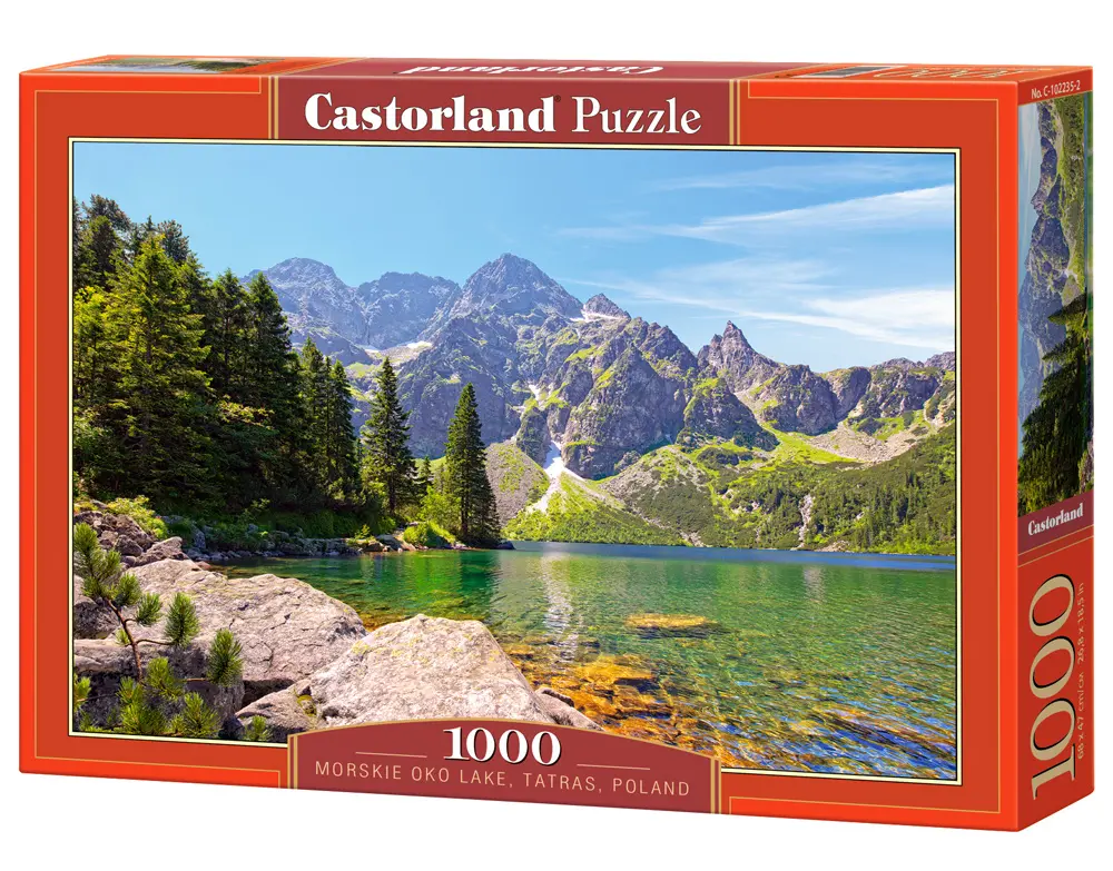 Castorland 1000 gabalu puzle Morskie Oko
