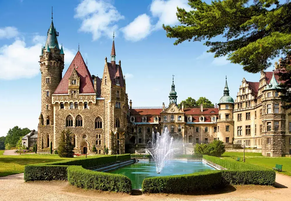 Castorland Moszna pils 1500 gab. puzle Photo 2