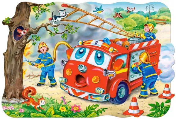 Castorland Fire Brigade Maxi puzle 20 daļas Photo 2