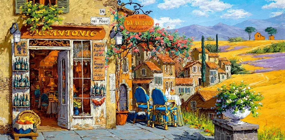 Puzle Castorland Colors of Tuscany 4000 gab. Photo 2