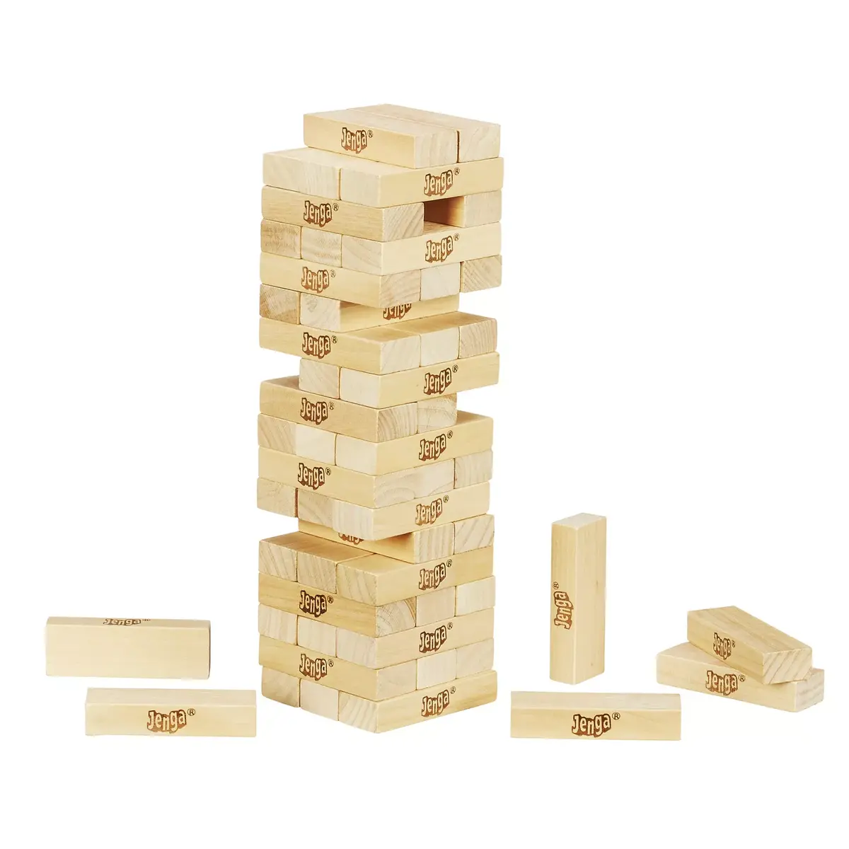 HASBRO Classic Jenga galda spēle — standarta izdevums Photo 2