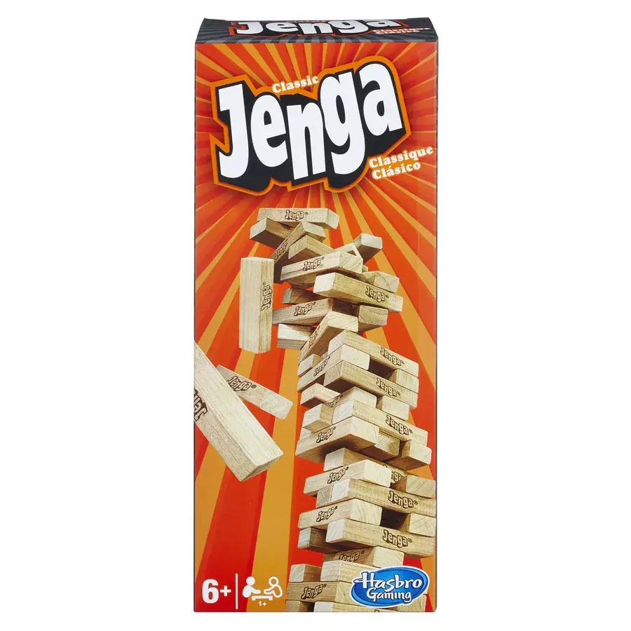 HASBRO Classic Jenga galda spēle — standarta izdevums Photo 3