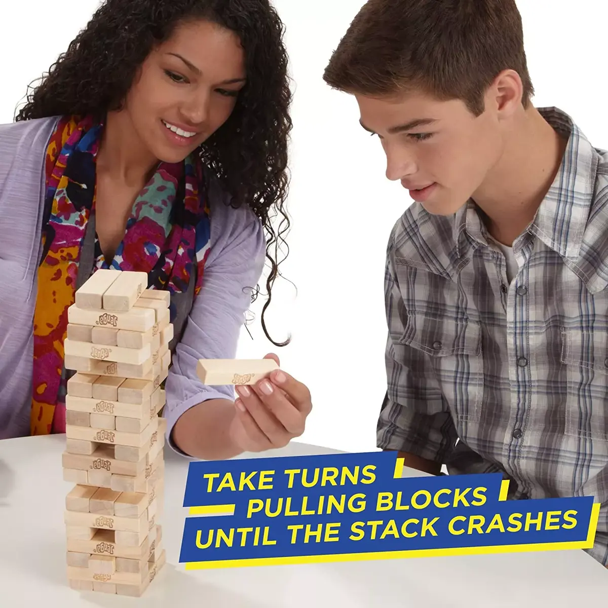 HASBRO Classic Jenga galda spēle — standarta izdevums Photo 9