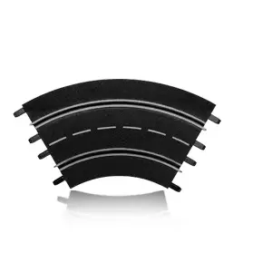 Секция трассы CARRERA Curve 1 / 60° для гонок, чёрная
