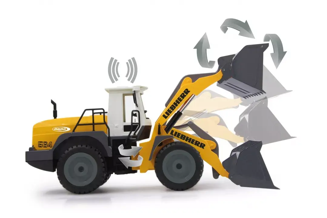 Buldozers Jamara Wheel loader Liebherr Photo 4