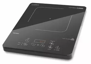 Countertop zone induction hob Caso Comfort C2000 — 1 cooking zone, black