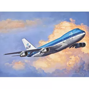 Сборная модель самолёта REVELL Boeing 747-200 (стационарный борт) масштаб 1:450, размах крыльев 13,3 см