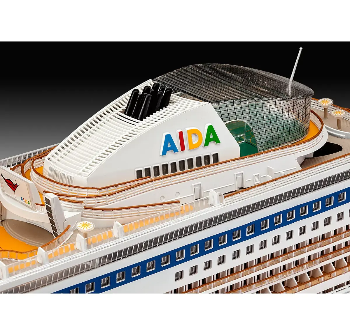 REVELL AIDAblu модель пассажирского корабля 1:400 Photo 5