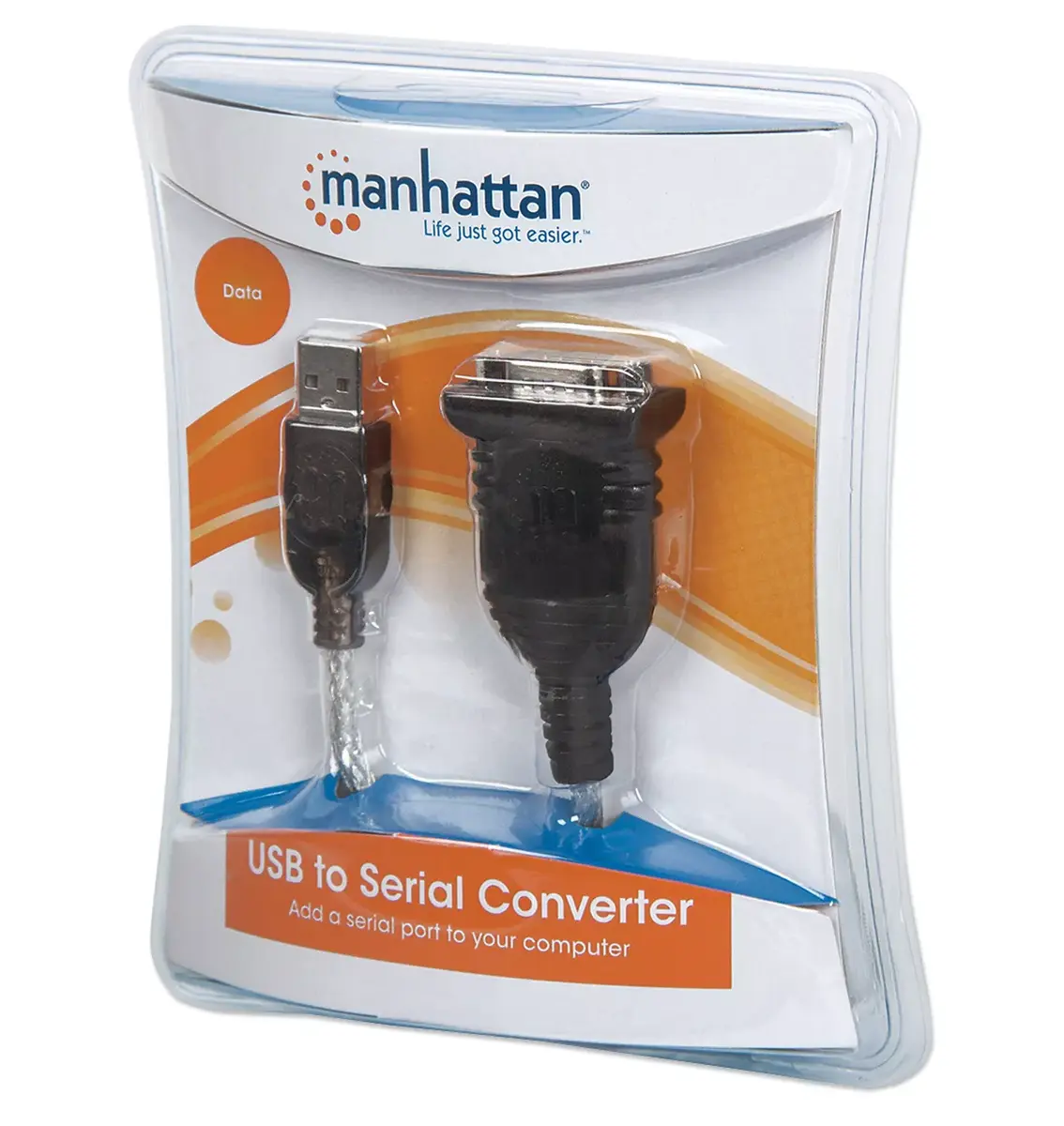 USB-A к последовательному кабелю Manhattan 205146 Photo 5