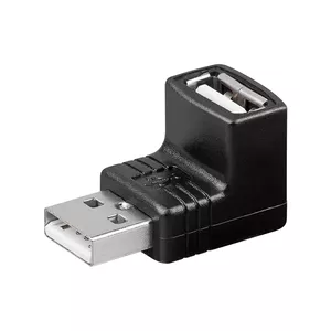 Cable gender changer MANHATTAN 689208 USB 2.0 to USB 2.0, black