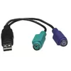 MANHATTAN USB-A to PS/2 Converter Cable 15 cm Photo 3