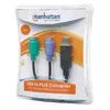 MANHATTAN USB-A to PS/2 Converter Cable 15 cm Photo 4