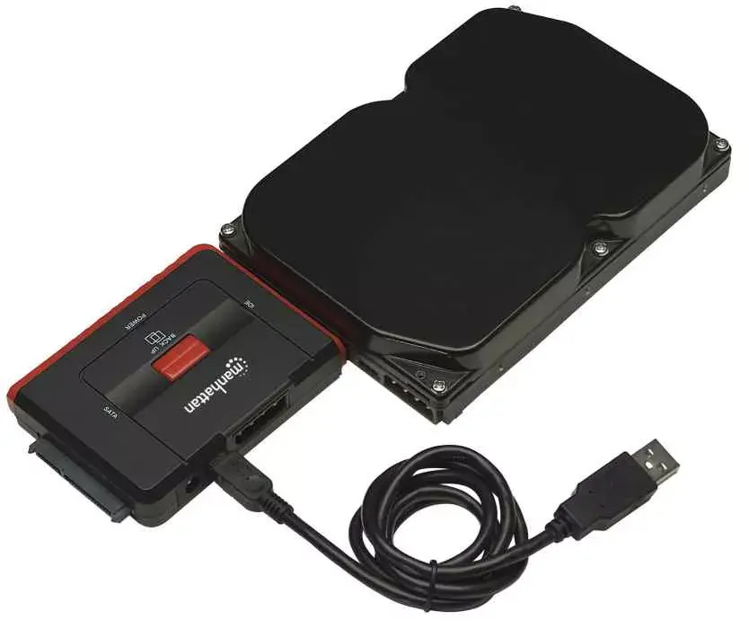 MANHATTAN USB-A uz SATA/IDE kabelis 1,5 m Photo 3