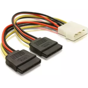 Power Cable SATA HDD 2x DeLOCK 60102 0.112m