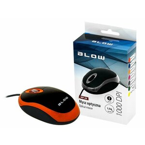 BLOW MP-20 pele Abām rokām USB Type-A Optisks 1000 DPI