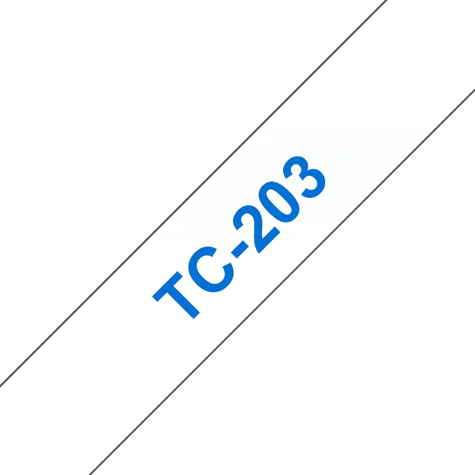 Brother TC203 Marķēšanas lente 12mm Zila