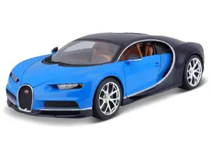 Sports car model Bburago Bugatti Chiron preassembled scale 1:18