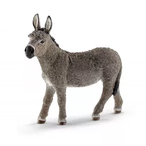 Figure Schleich FARM WORLD Donkey model 13772, plastic collectible animal, multicolour, for ages 3+