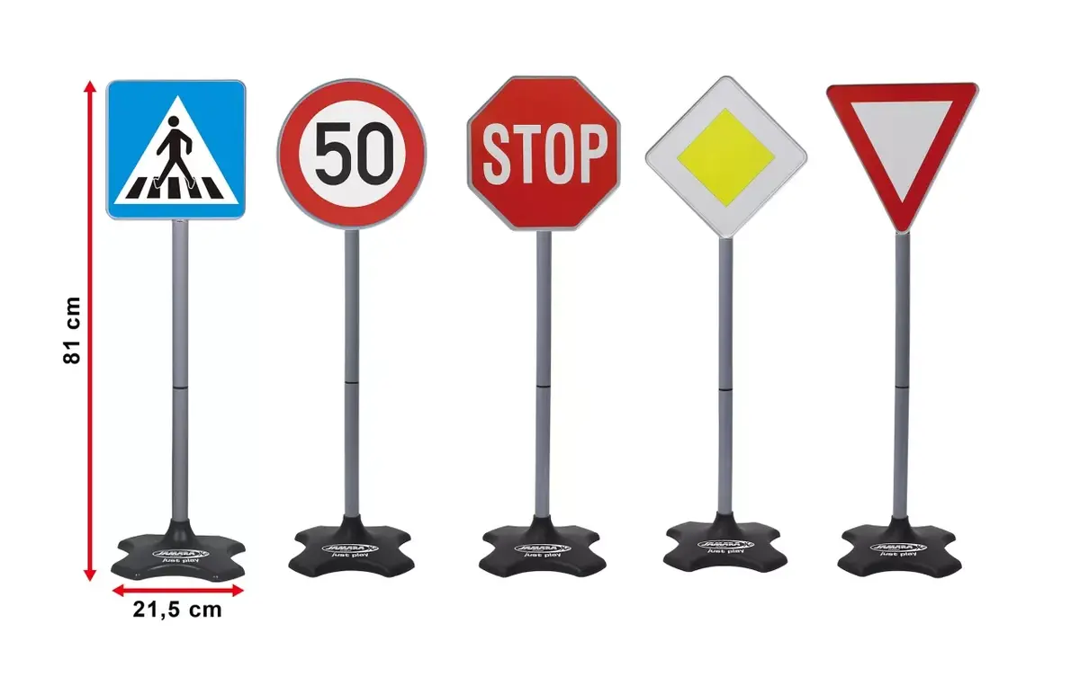 Toy traffic signs set Jamara 460257 Photo 3