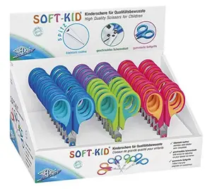 WEDO scissors set Wedo 77 930 — children's universal straight-cut scissors, 115 mm, assorted colours, pack of 30