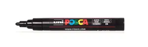 uni-ball POSCA PC-5M Bullet Tip Marker, Black