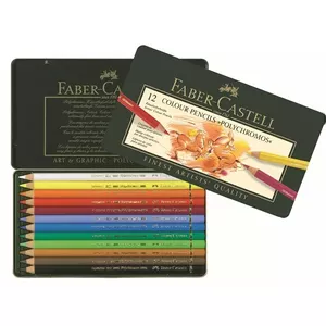 Набор ручек и карандашей Faber-Castell 110012 — разноцветный, 12 предметов